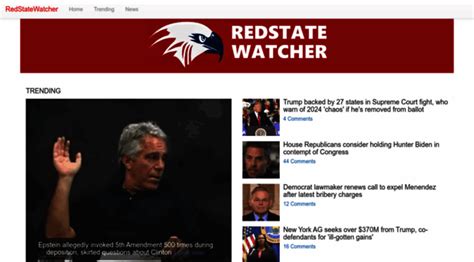 redstate watcher fake news sites|Red State Watcher Articles .